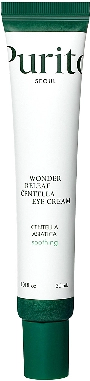 Успокаивающий крем для век с центеллой - PURITO Centella Green Level Eye Cream, 30 мл - фото N1