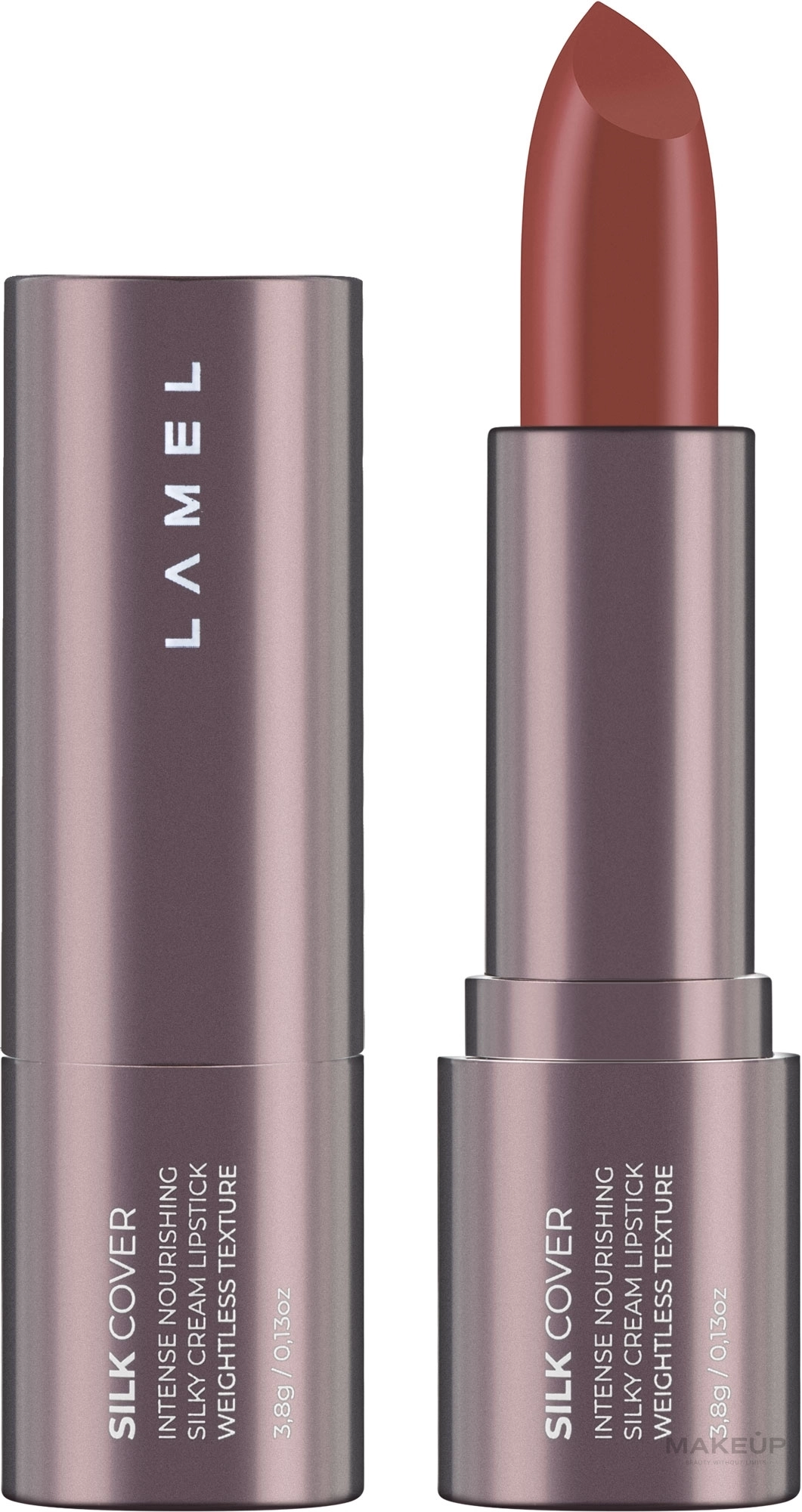 Помада для губ - LAMEL Make Up Silk Cover Silky Cream Lipstick, 405 - фото N1
