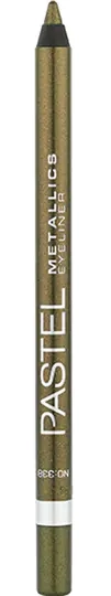 Водостойкий карандаш для глаз с эффектом металика - Pastel Metallics Waterproof Long Lasting Eyeliner, 338 - фото N1