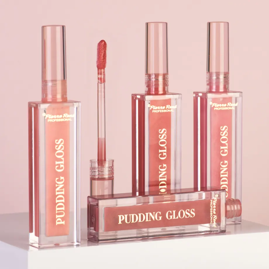 Блиск для губ - Pierre Rene Pudding Gloss, 01 - Glossy Up Honey - фото N3