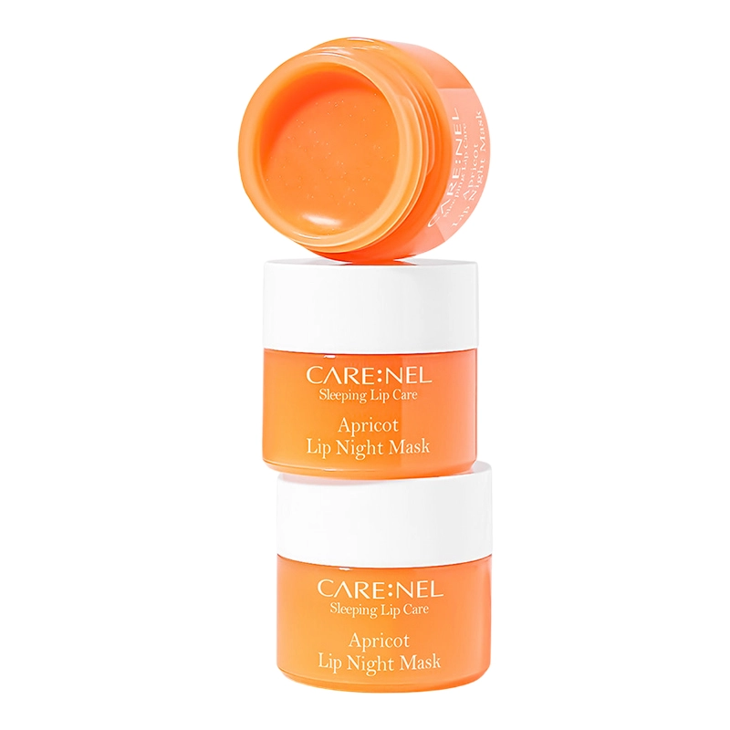 Маска ночная для губ с абрикосом - Carenel Apricot Lip Night Mask, 3*5 г - фото N1