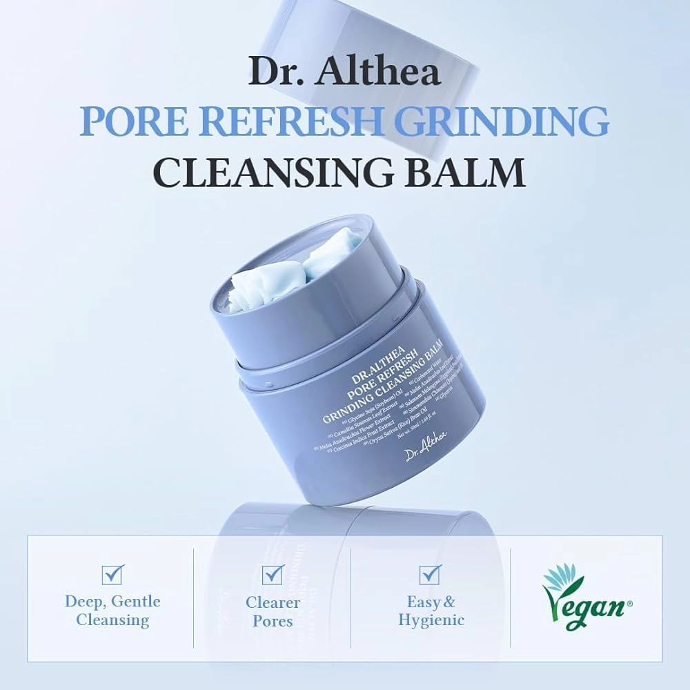 Гідрофільний бальзам для глибокого очищення пор - Dr. Althea Pore Refresh Grinding Cleansing Balm, 50 мл - фото N3