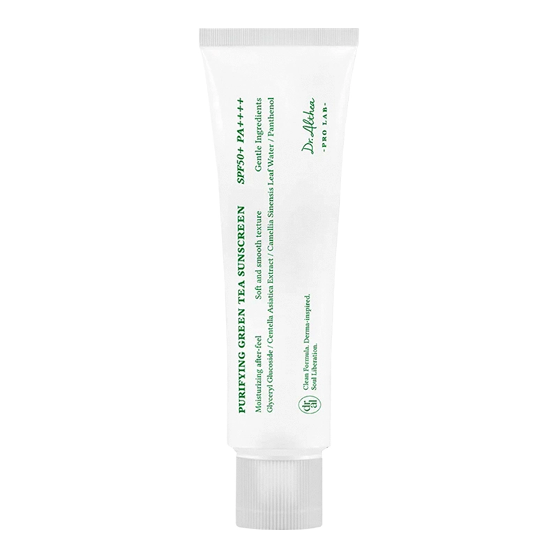 Сонцезахисний крем із екстрактом зеленого чаю - Dr. Althea Purifying Green Tea Sunscreen SPF 50+ PA++++, 50 мл - фото N1
