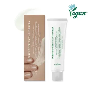 Сонцезахисний крем із екстрактом зеленого чаю - Dr. Althea Purifying Green Tea Sunscreen SPF 50+ PA++++, 50 мл - фото N2