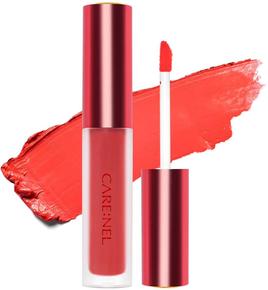 Тинт для губ - Carenel Ruby Airfit Velvet Tint, 01 (CORAL RED), 4.5 г - фото N1