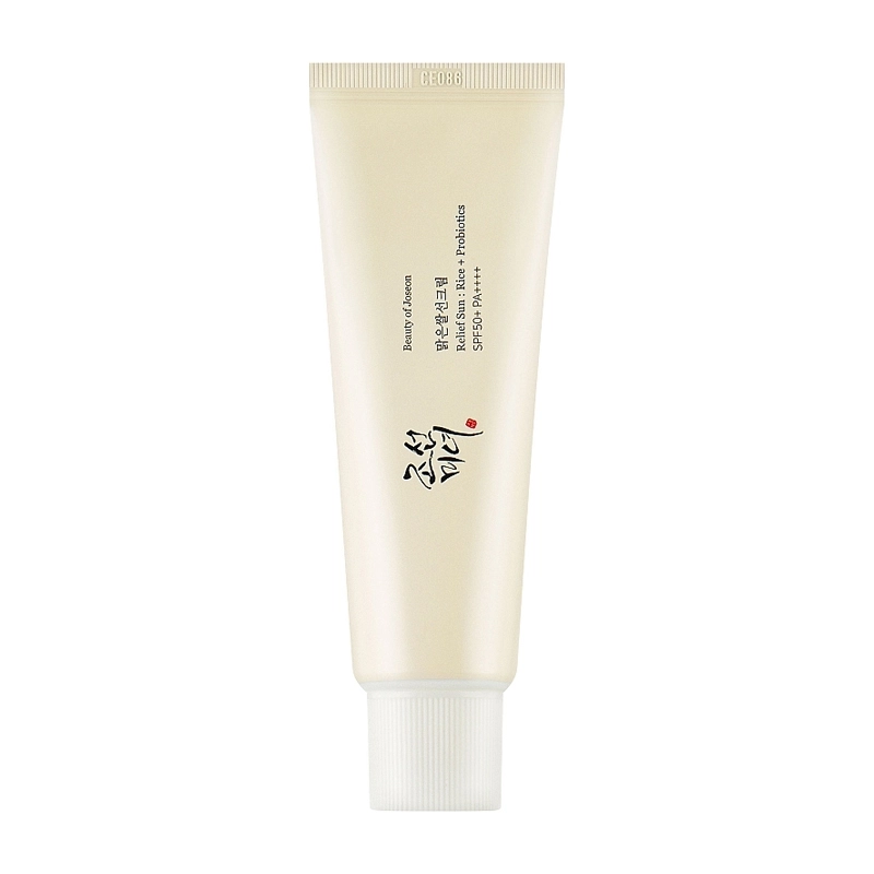 Сонцезахисний крем з пробіотиками - Beauty Of Joseon Relief Sun: Rice + Probiotics SPF 50+ PA++++, міні, 10 мл - фото N1