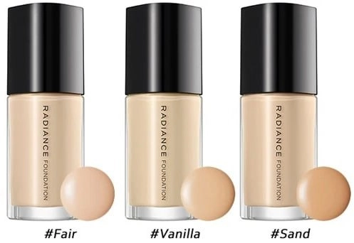 Тональная основа для лица - Missha Radiance Foundation SPF 20 PA++, №21 Fair, 35 мл - фото N2