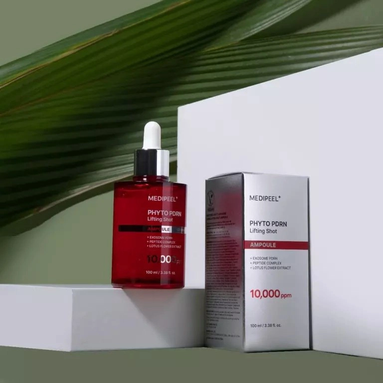 Концентрована ліфтинг-сироватка з PDRN та екзосомами - Medi peel Phyto Exosome PDRN Lifting Shot Ampoule, 100 мл - фото N2