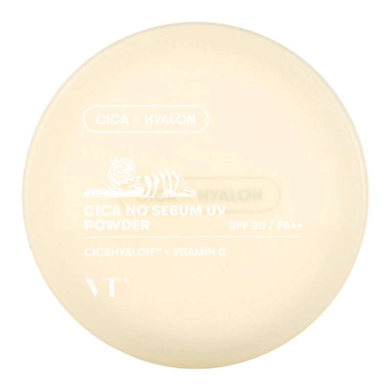 Пудра для лица матирующая для выравнивания тона - VT Cosmetics Cica No Sebum UV Powder SPF20 PA++, 5 г - фото N2
