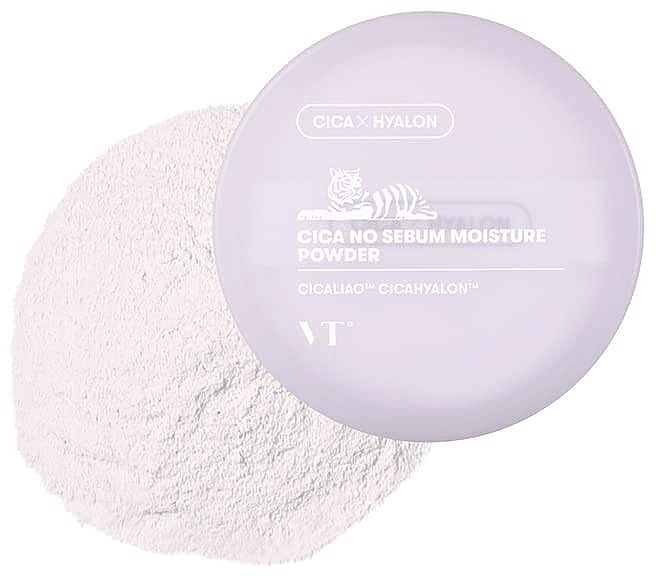 Пудра для лица увлажняющая - VT Cosmetics Cica No Sebum Moisture Powder, 5 г - фото N2