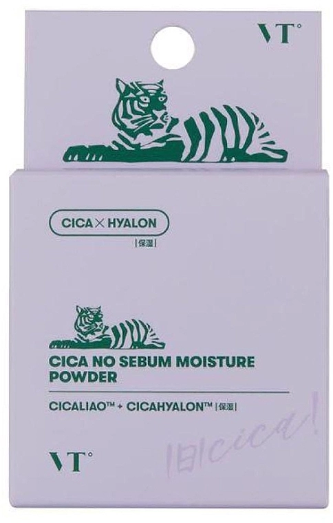 Пудра для лица увлажняющая - VT Cosmetics Cica No Sebum Moisture Powder, 5 г - фото N3