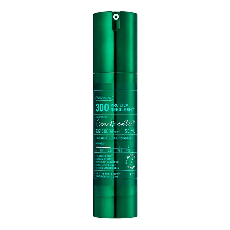Сыворотка-бустер с микроиглами для чувствительной кожи - VT Cosmetics PRO CICA REEDLE SHOT 300, 50 мл - фото N1
