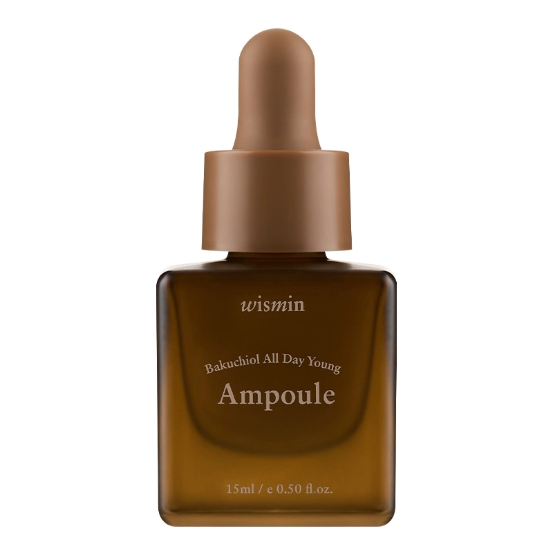 Набор сывороток ампульных с бакучиолом - Wismin Bakuchiol All Day Young Ampoule, 15 мл*4 шт - фото N2