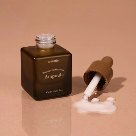 Сыворотка ампульная с бакучиолом - Wismin Bakuchiol All Day Young Ampoule, 15 мл - фото N2