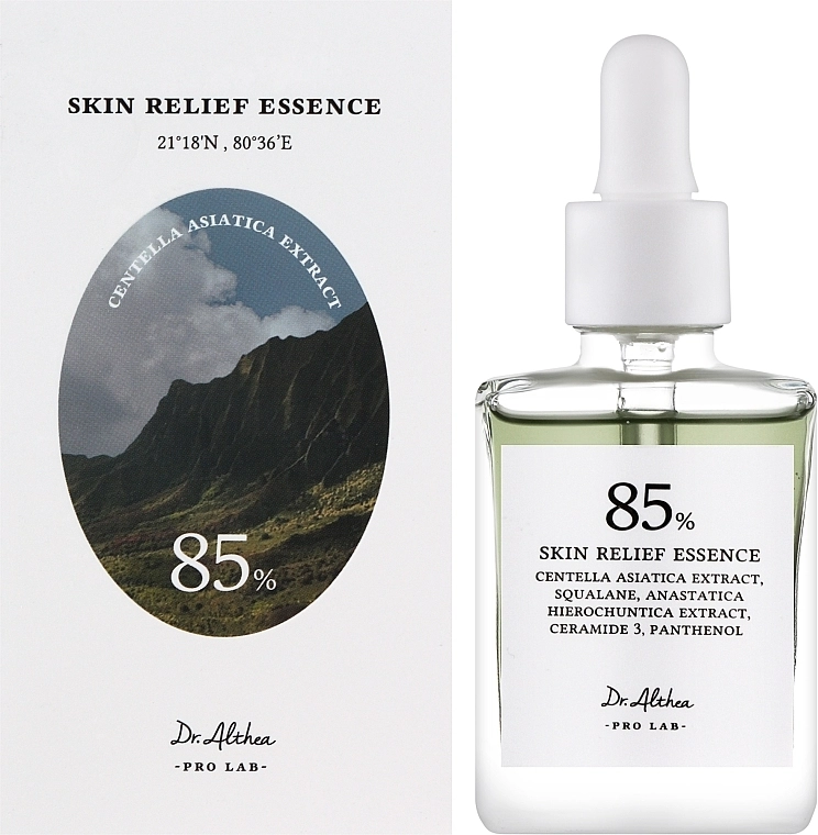 Эссенция для лица от купероза с 85% центеллы Pro Lab 85% Skin Relief Essence - Dr. Althea Pro Lab 85% Skin Relief Essence, 30 ml - фото N1