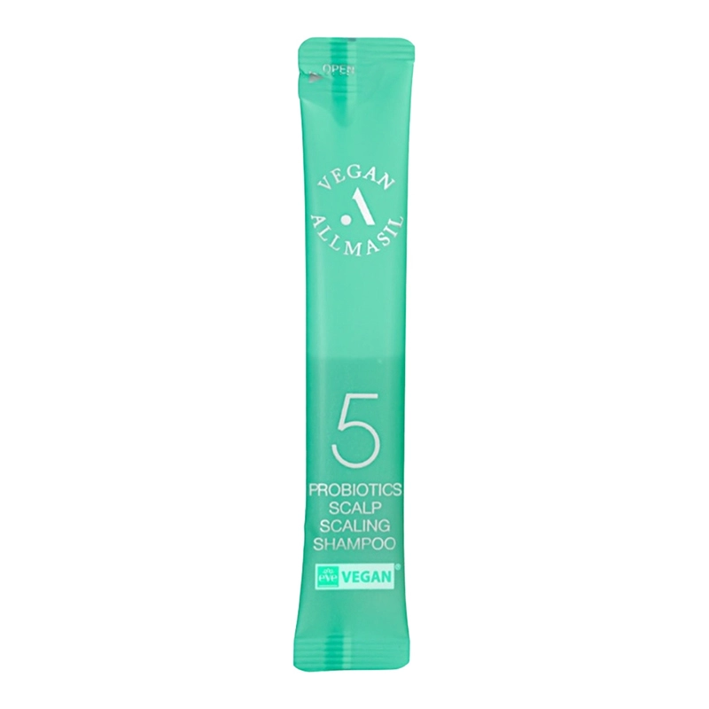 Шампунь для глубокой очистки кожи - Allmasil 5 Probiotics Scalp Scaling Shampoo, 8 мл - фото N1