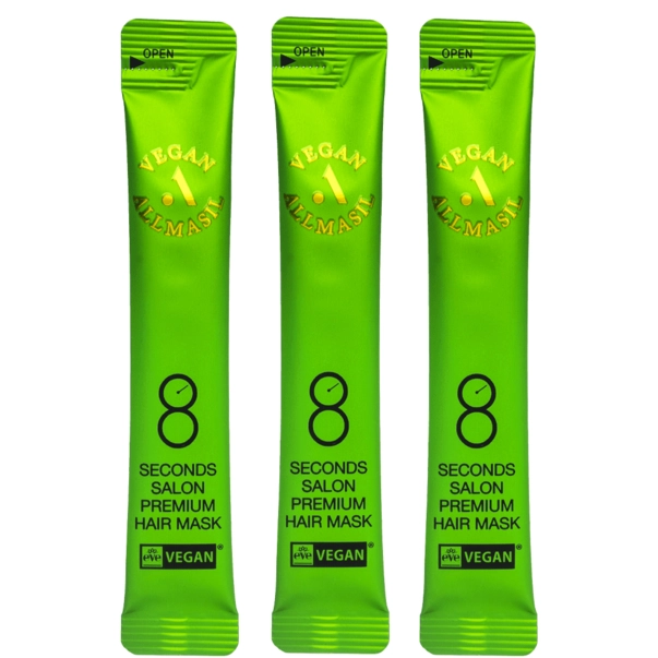 Маска для волос премиальная - Allmasil 8 Seconds Salon Premium Hair Mask STICK POUCH, 8 мл - фото N2