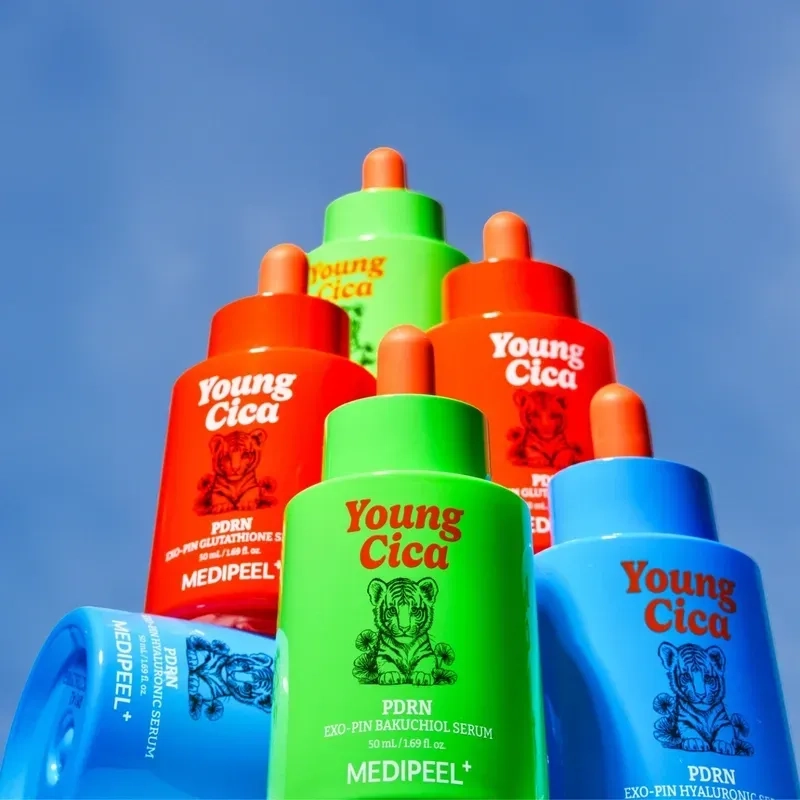 Сироватка ультразволожуюча з гіалуроновою кислотою та PDRN - Medi peel Young Cica PDRN Exo-Pin Hyaluronic Serum, 50 мл - фото N2
