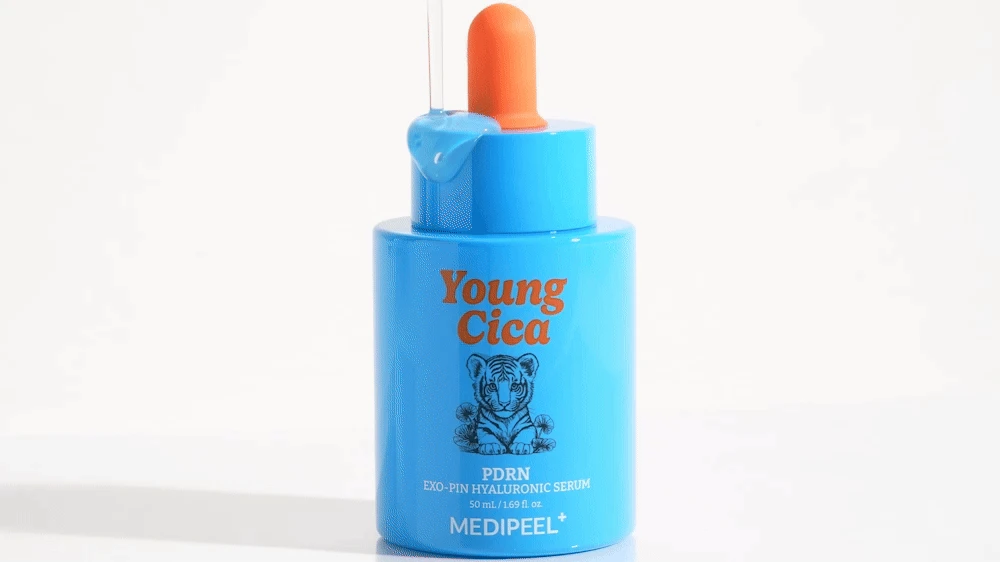 Текстура сироватки Medi peel Young Cica PDRN Exo-Pin Hyaluronic Serum