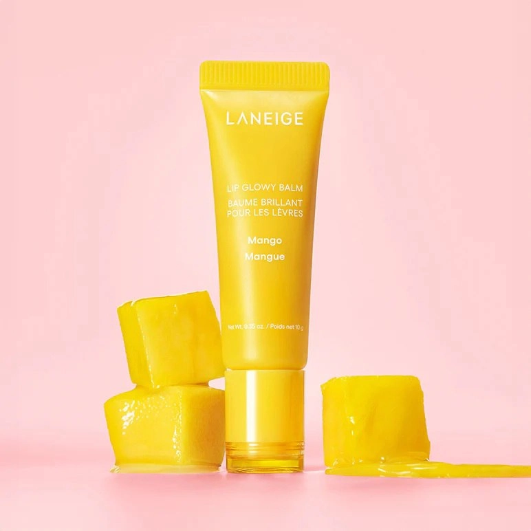 Бальзам для губ сяючий у тубі "Манго" - Laneige Lip Glowy Balm Mango, 10 г - фото N2