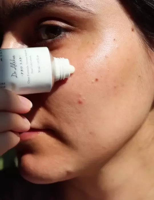 Текстура крема Dr. Althea Pro Lab 345 Relief Cream