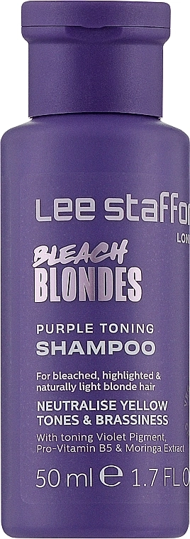 Lee Stafford Шампунь для тонирования окрашенных волос Bleach Blondes Purple Toning Shampoo - фото N1