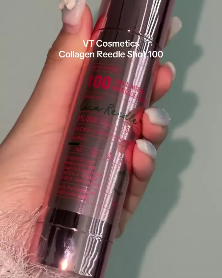 Как пользоваться сывороткой VT Cosmetics Collagen Reedle Shot 100