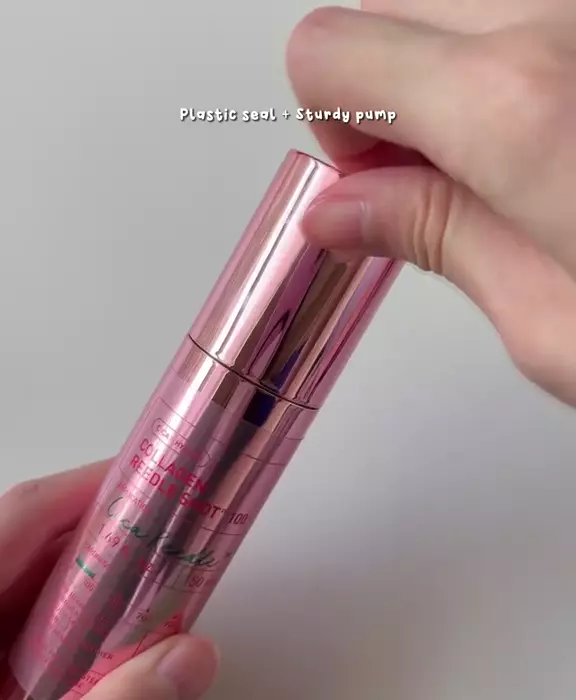 Текстура сыворотки с коллагеном и спикулами VT Cosmetics Collagen Reedle Shot 100