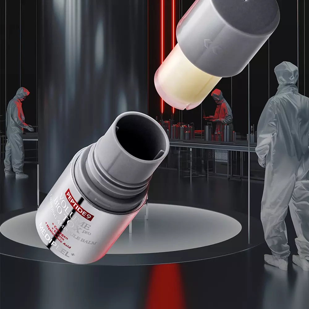 Сироватка-бальзам із пептидним комплексом - Medi peel Peptide 9 Volume Bio Tox Grinding Ampoule Balm PRO, 14 г - фото N4