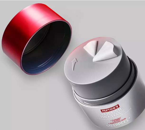 Бальзам очищающий для лица - Medi peel Peptide 9 Volume Bio Tox Grinding Cleansing Balm PRO, 50 г - фото N2