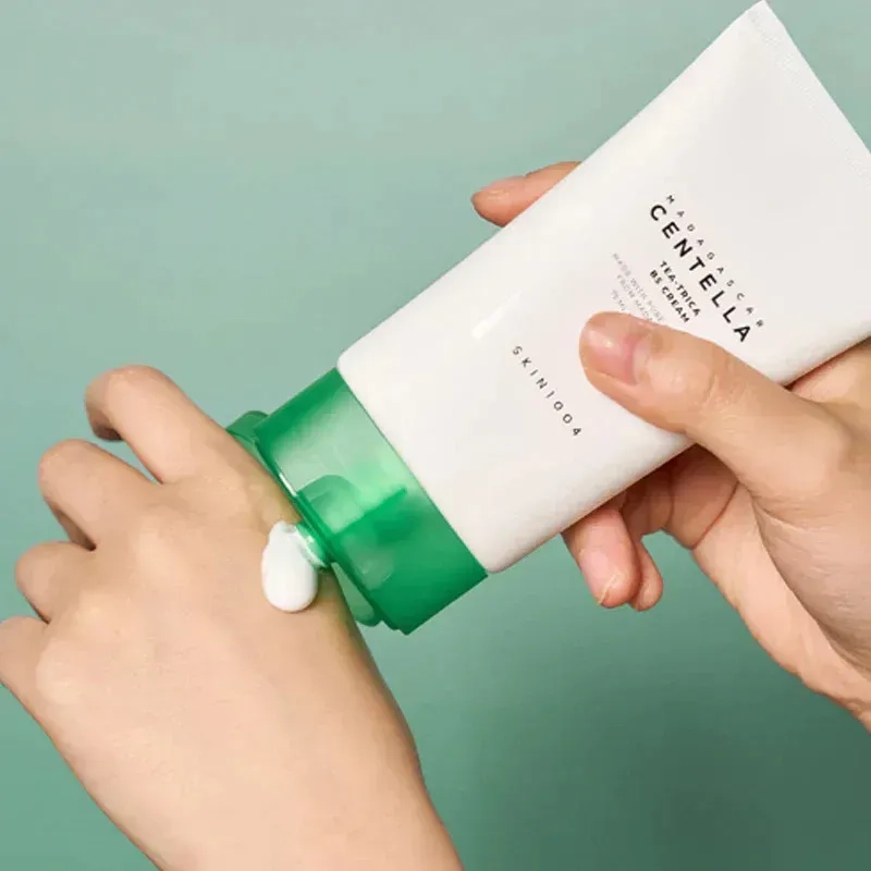 Крем для лица с чайным деревом - SKIN1004 Madagascar Centella Tea-Trica B5 Cream, 75 мл - фото N2