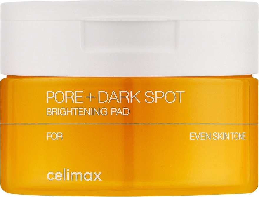 Пади освітлювальні для звуження пір - Celimax Pore+Dark Spot Brightening Pad, (40pads) - фото N3