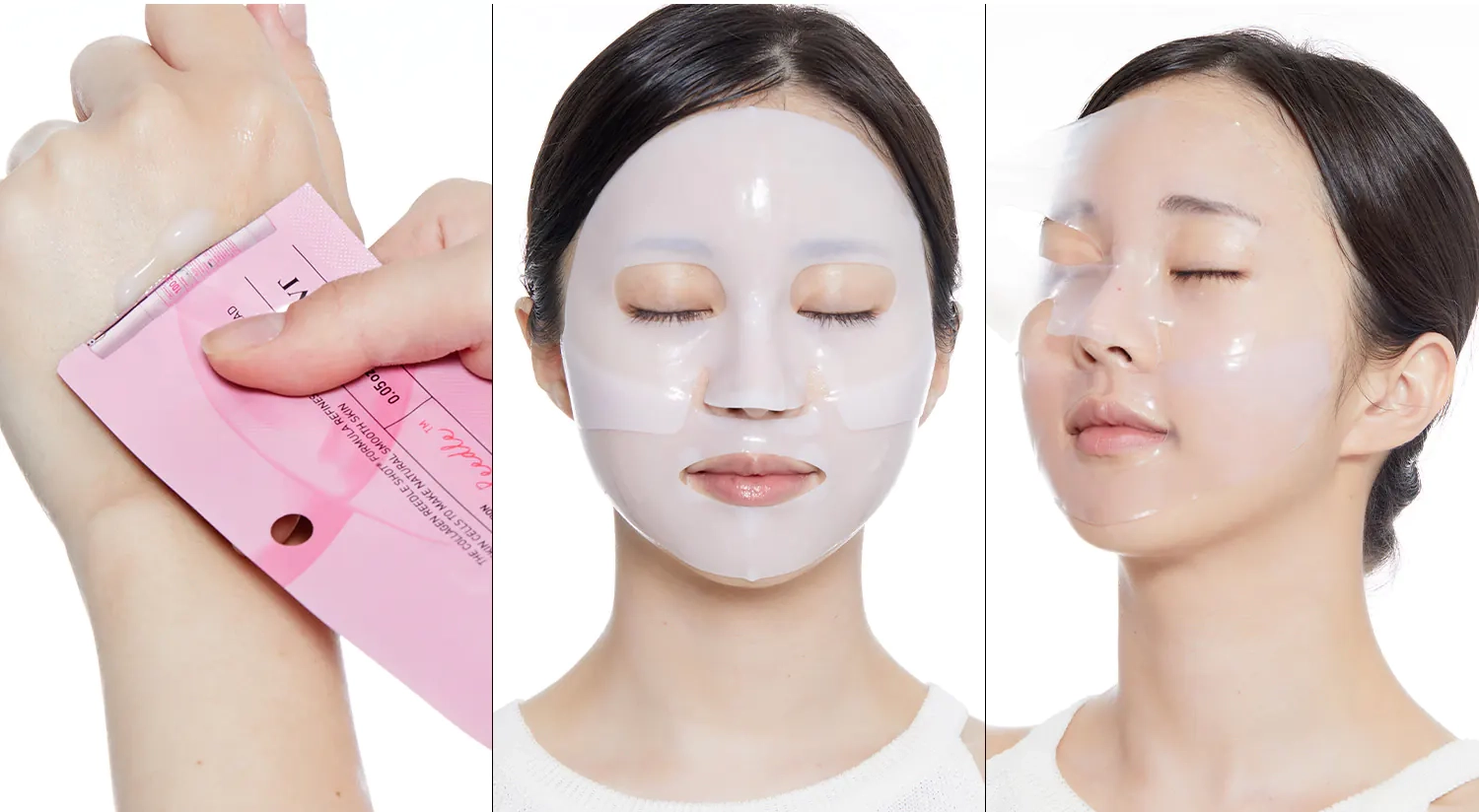 Як користуватися маскою VT Cosmetics Collagen Reedle Shot 100 2-Step Hydrogel Mask