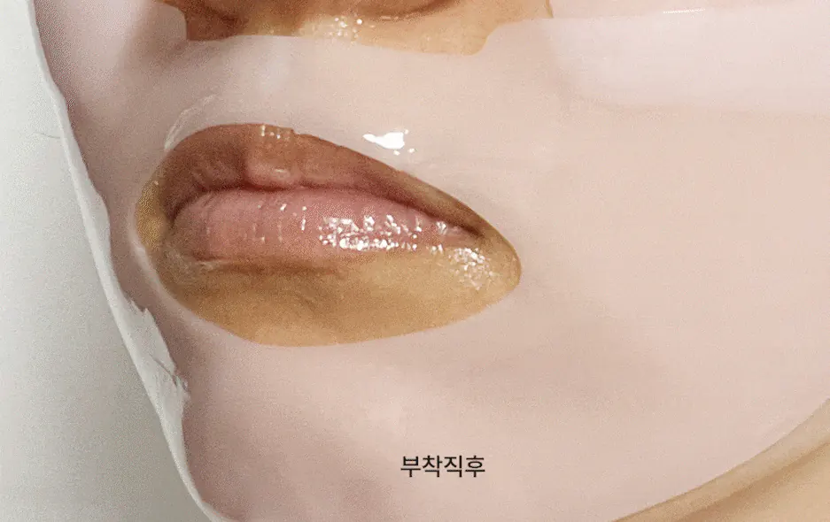Висихання гідрогелевої маски VT Cosmetics Collagen Reedle Shot 100 2-Step Hydrogel Mask