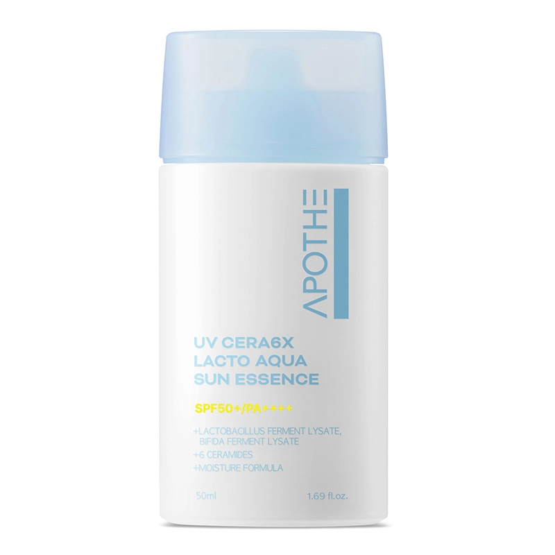 Сонцезахисна есенція - APOTHE UV Cera 6X Lacto Aqua Sun Essence, 50 мл - фото N1