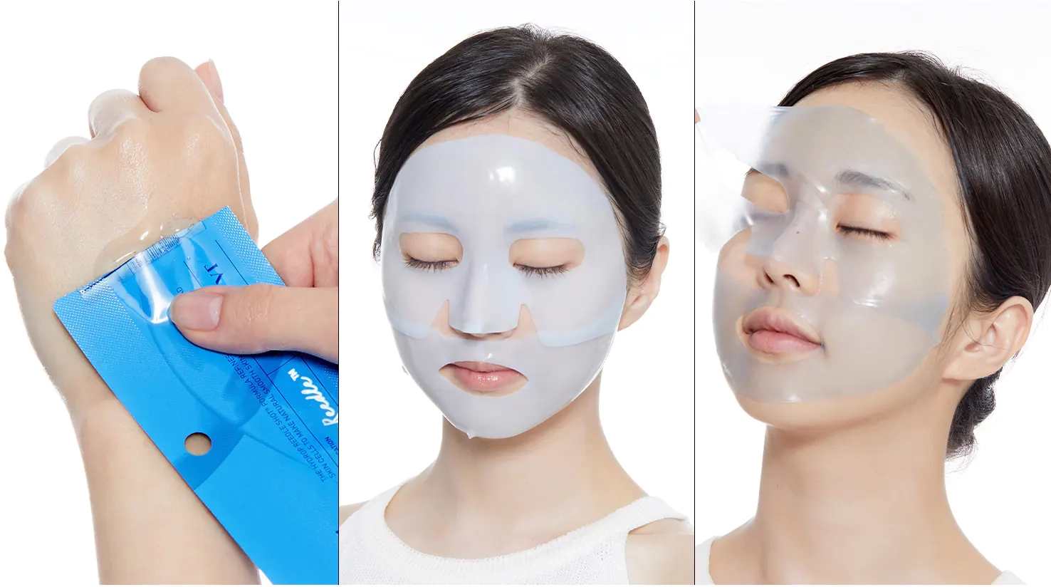 Как пользоваться маской VT Cosmetics Hydrop Reedle Shot 100HL 2-Step Hydrogel Mask
