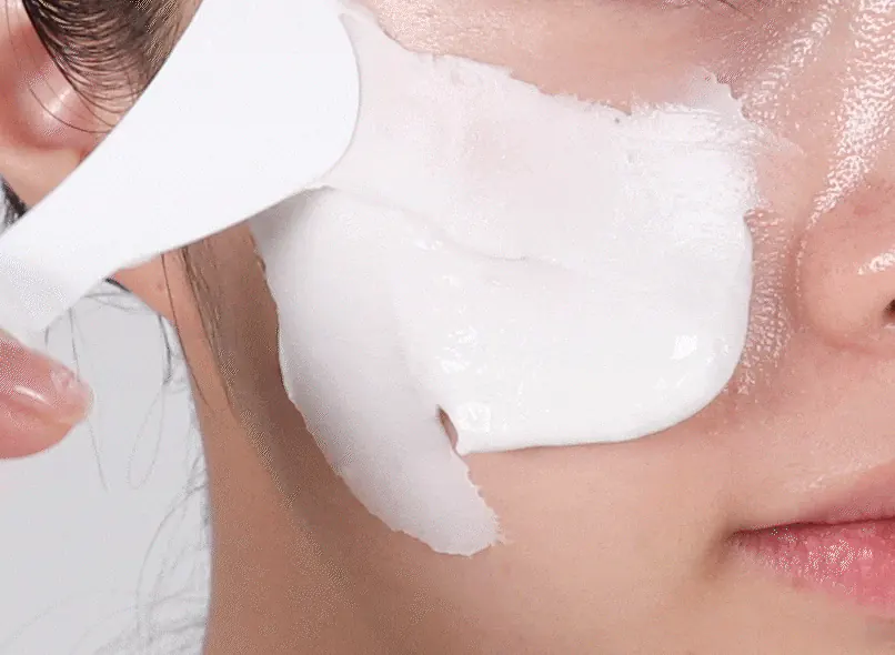 Текстура альгінатної маски VT Cosmetics Reedle Shot EX Hyaluronic Modeling Pack