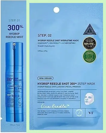 Шаг 2 двухэтапной маски VT Cosmetics HYDROP REEDLE SHOT 300hL 2-STEP MASK