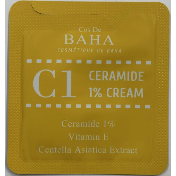ПРОБНИК Крем-гель для обличчя з керамідами - Cos De Baha Ceramide Gel Cream (C1), 1,5 мл - фото N1