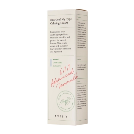 Крем-гель успокаивающий с хауттюйнией - AXIS-Y Heartleaf My Type Calming Cream, 60 мл - фото N2