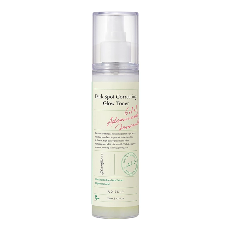 Тонер-міст освітлюючий проти недосконалостей шкіри - AXIS-Y Dark Spot Correcting Glow Toner, 125 мл - фото N1