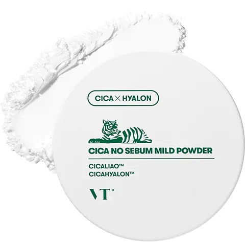 Прозрачная пудра VT Cosmetics Cica No-Sebum Mild Powder