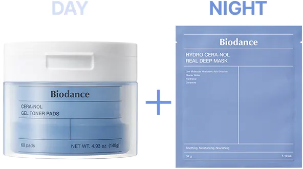 Використовувати разом BIODANCE Cera-Nol