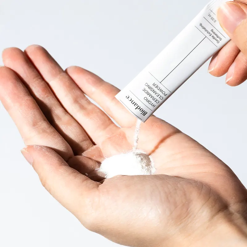 М'яка ензимна пудра для очищення шкіри з церамідами - BIODANCE Hydro Ceramide Cleansing Powder, 30 саше по 1 г - фото N2