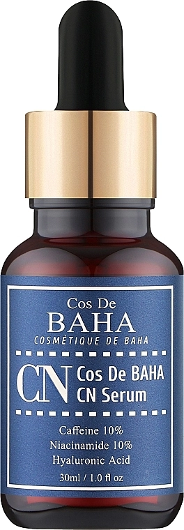 Сироватка з кофеїном та ніацинамідом - Cos De Baha Caffeine 10% Niacinamide 10% (CN), 30 мл - фото N2
