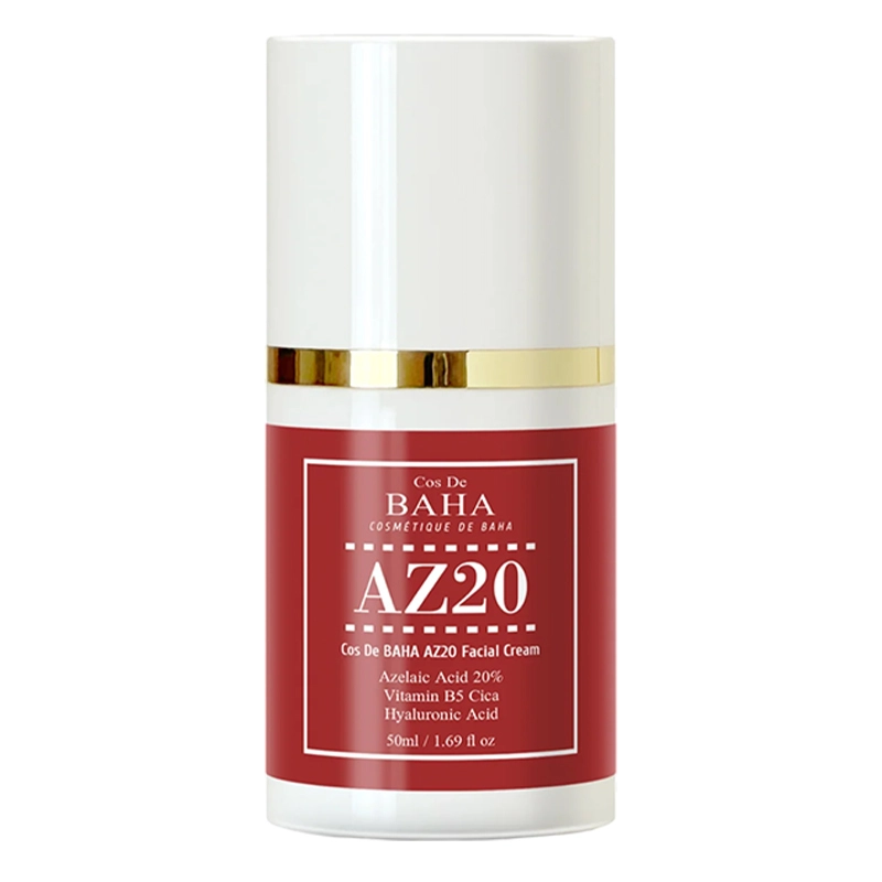 Крем для лица с азелаиновой кислотой 20% - Cos De Baha Azelaic Acid 20% Facial Cream (AZ20), 50 мл - фото N1