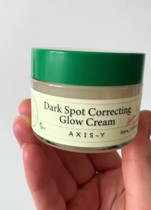Текстура крему AXIS-Y Dark Spot Correcting Glow Cream