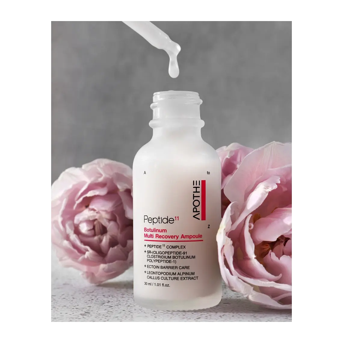 Сироватка для підвищення еластичності шкіри - APOTHE Peptide Botulinum Multi Recovery Ampoule, 30 мл - фото N2