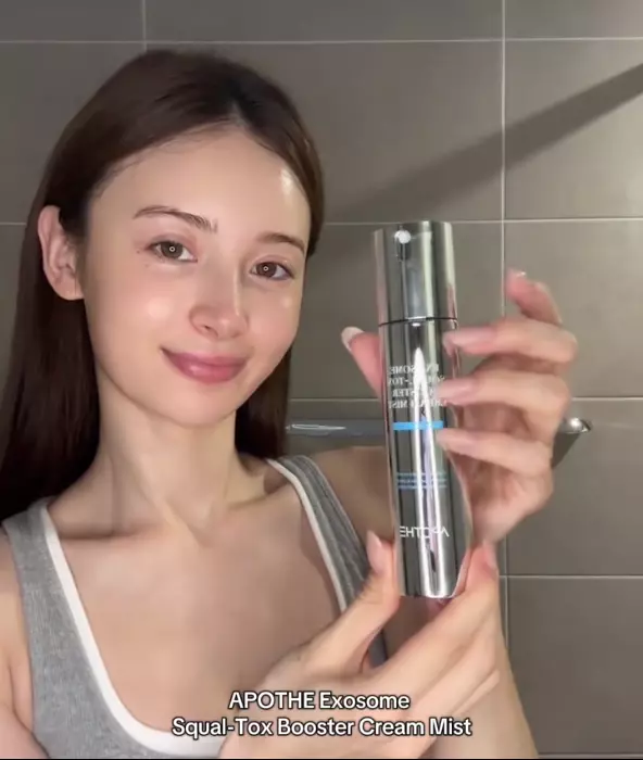Зволожуючий крем-міст APOTHE Exosome Squal-Tox Booster Cream Mist