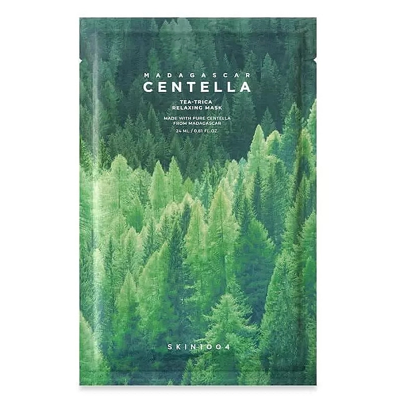 Сыворотка для проблемной кожи с центеллой и чайным деревом - SKIN1004 Madagascar Centella Tea-Trica Relief Ampoule, 2 мл - фото N1